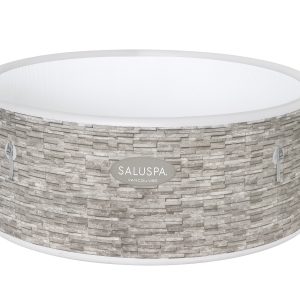 SaluSpa Vancouver AirJet Plus Hot Tub Liner Replacement. Gray Stone