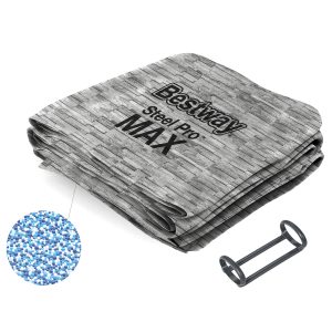 Steel Pro Max 14' x 48 Round Above Ground Pool Liner Replacement. Gray