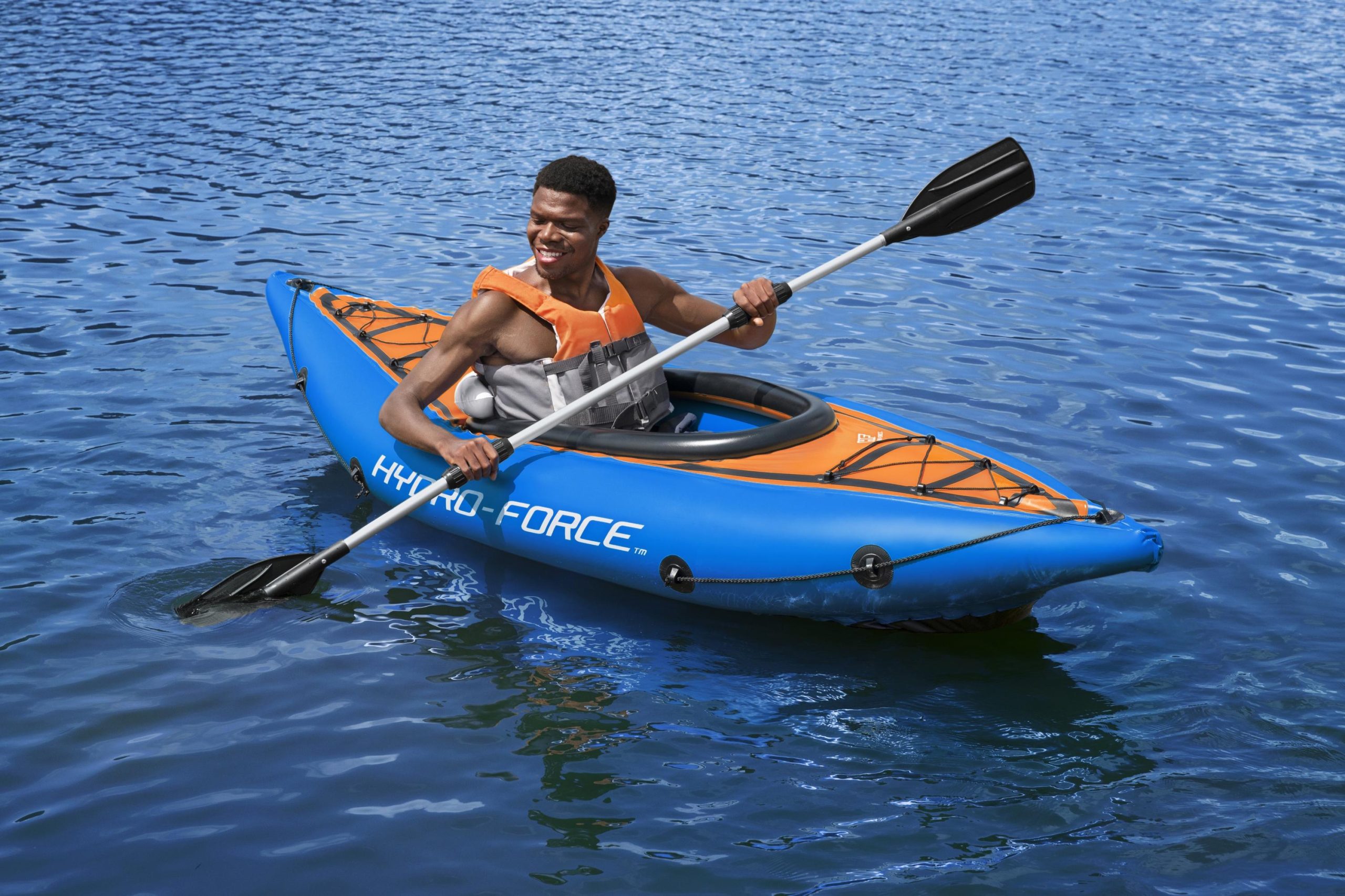 Hydro-Force Cove Champion Inflatable Kayak Set - Image 2