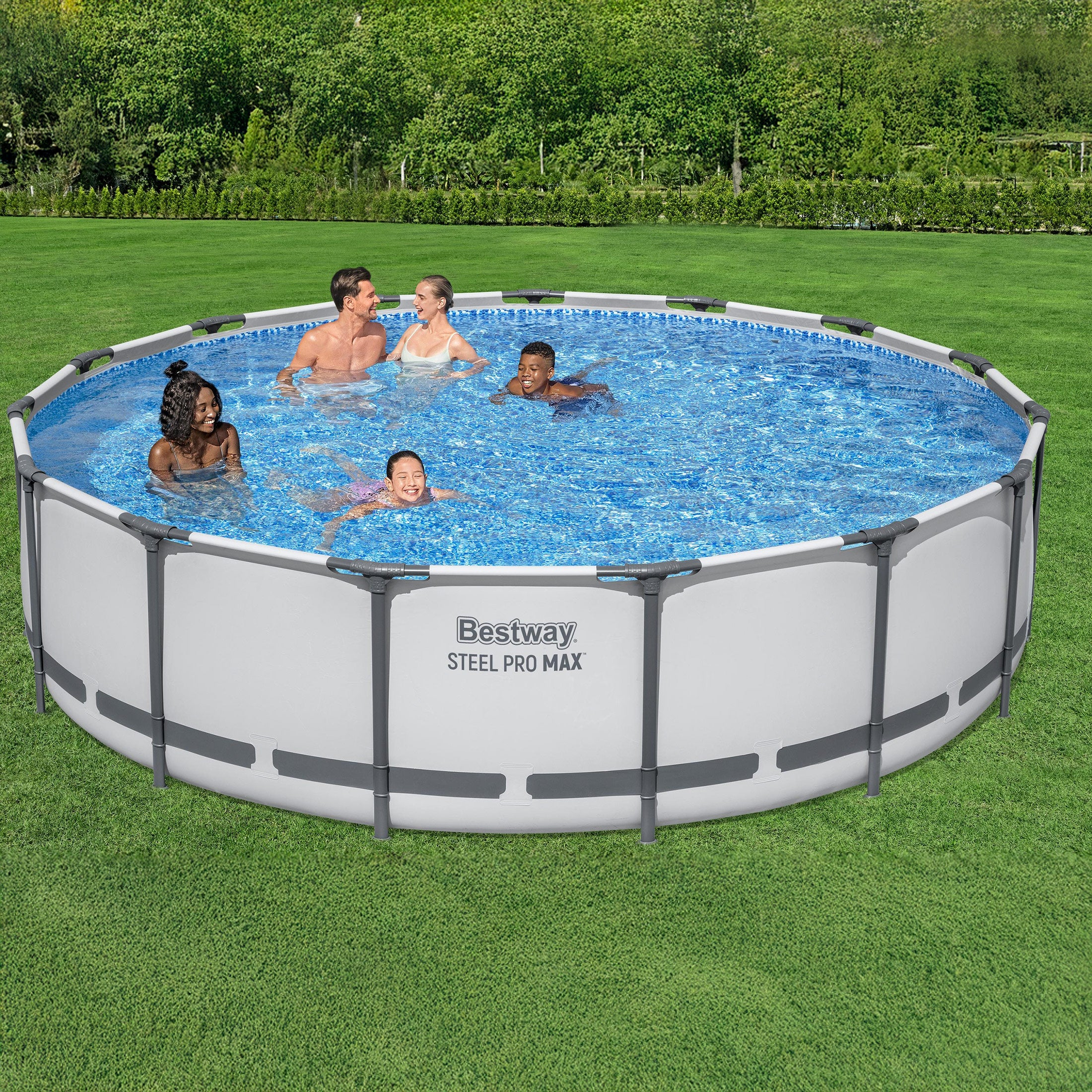Bestway Steel Pro MAX Above Ground Pool Set 15' x 42 - Image 2