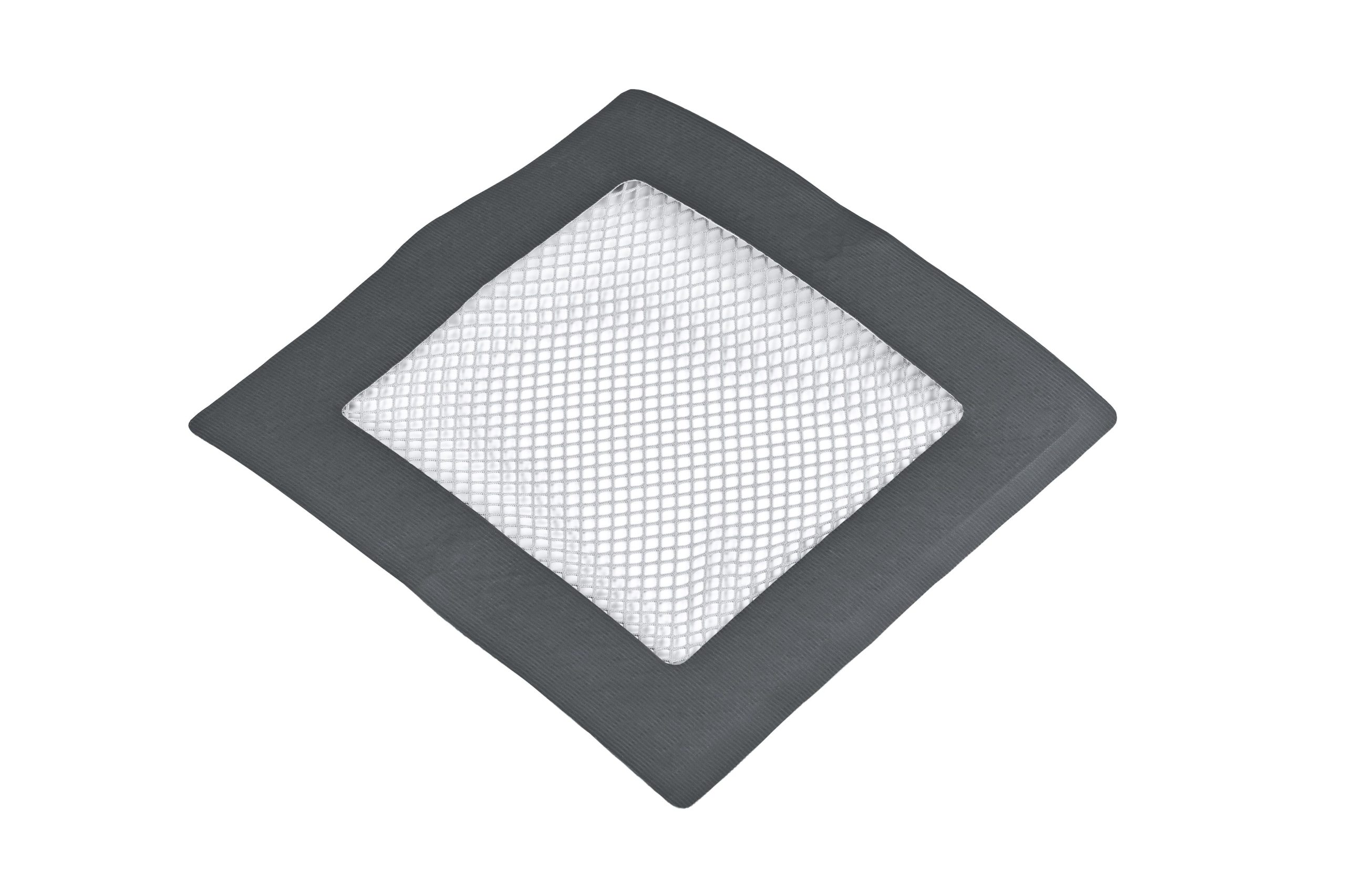 Steel Pro MAX Round Above Ground Pool LED Light Pocket Replacement. Dark Gray