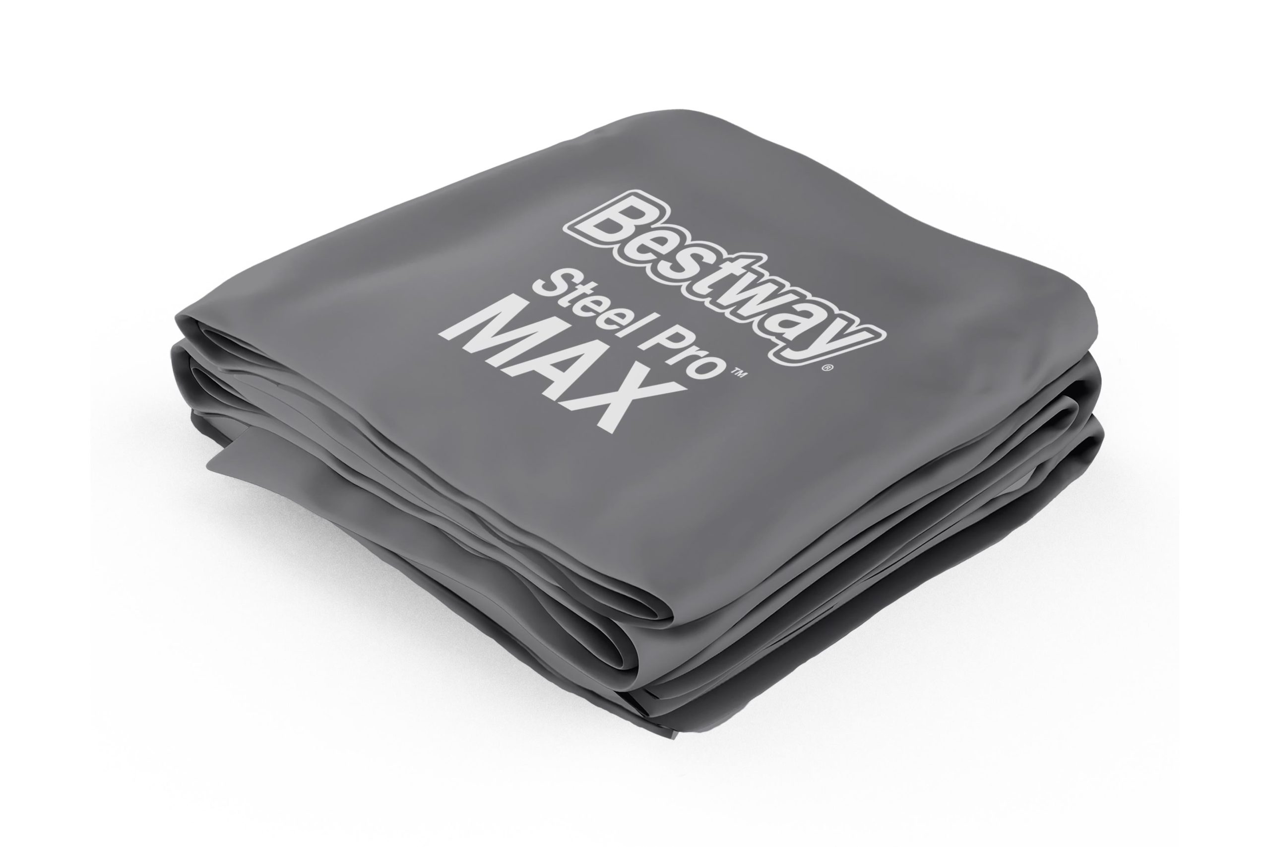 Steel Pro MAX 13' x 30 Round Above Ground Pool Liner Replacement. Gray